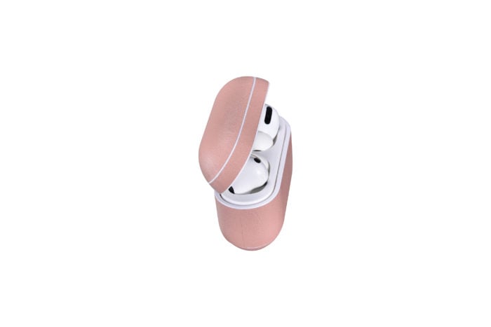 AirPods Pro Leather Case- Blush Nude