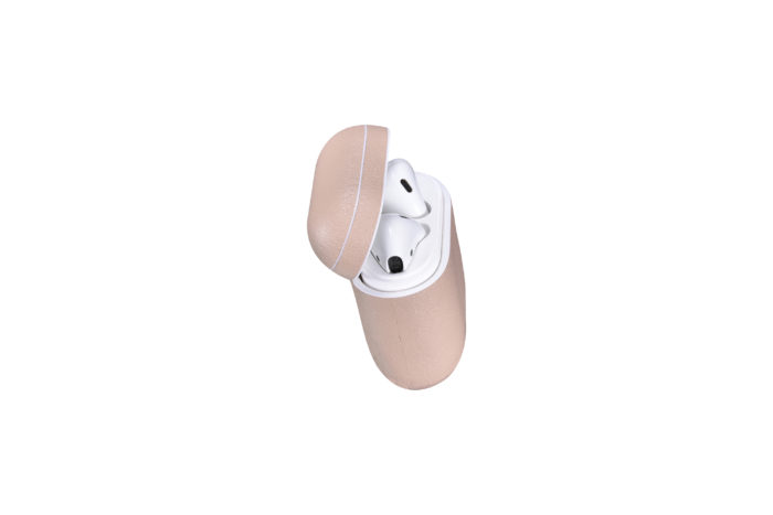 AirPods Leather Case- Nude