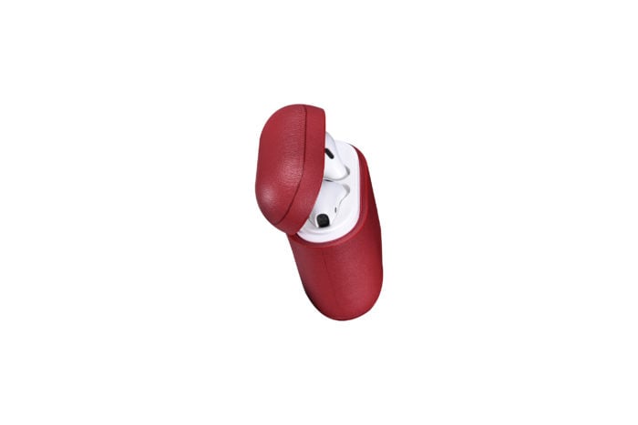 AirPods Leather Case- Red