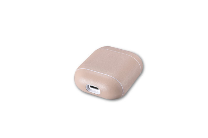 AirPods Leather Case- Nude