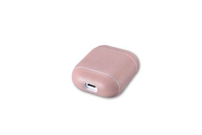 AirPods Leather Case- Blush Nude