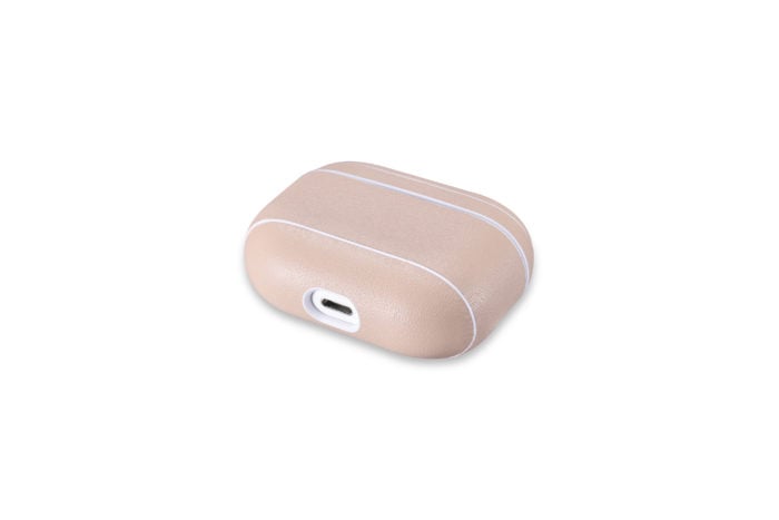 AirPods Pro Leather Case- Nude