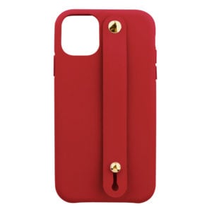 iPhone 11 Letter Strap Case- Red