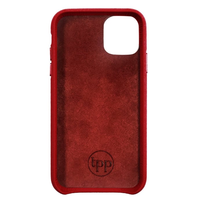 iPhone 11 Letter Strap Case- Red