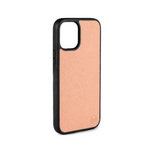 iPhone 12 Pro Max Saffiano Leather Case - Nude