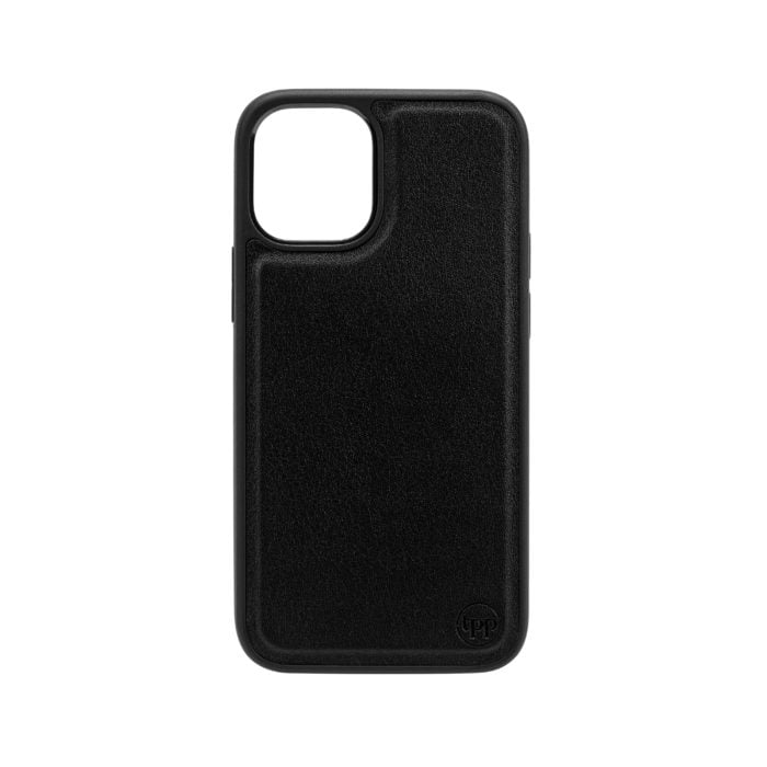 iPhone 12 mini Nappa Leather Case - Black