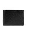 Bi-Fold Leather Wallet- Grain Black