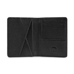 Compact Wallet- Grain Black