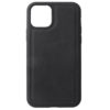iPhone 11 Saffiano Leather Case – Black