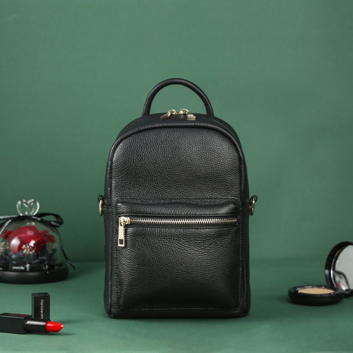 Mini Backpack- Black