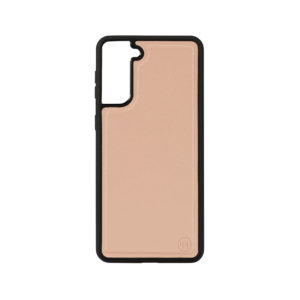 Samsung S21 Nappa Leather Case - Nude