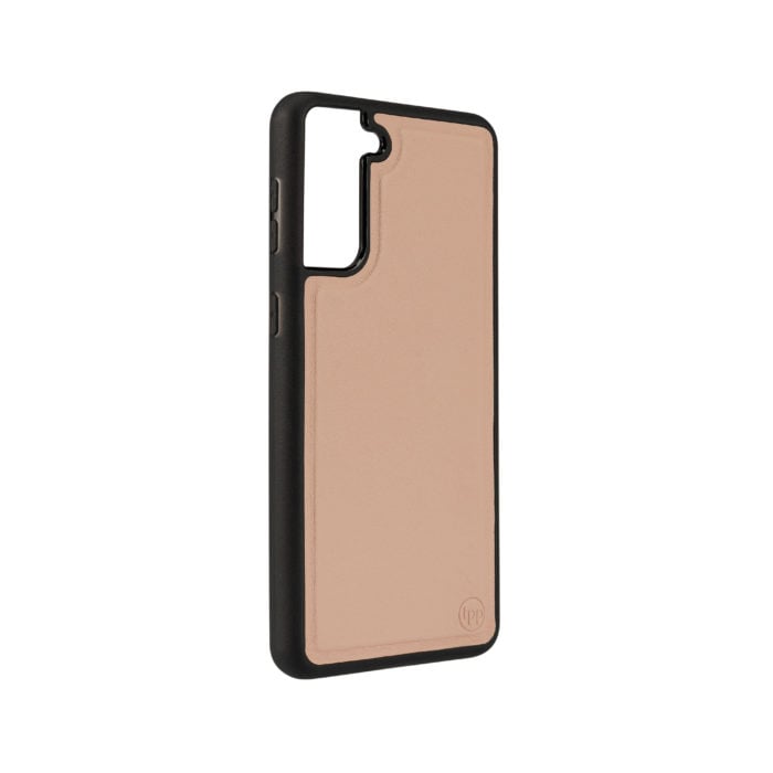 Samsung S21 Nappa Leather Case - Nude