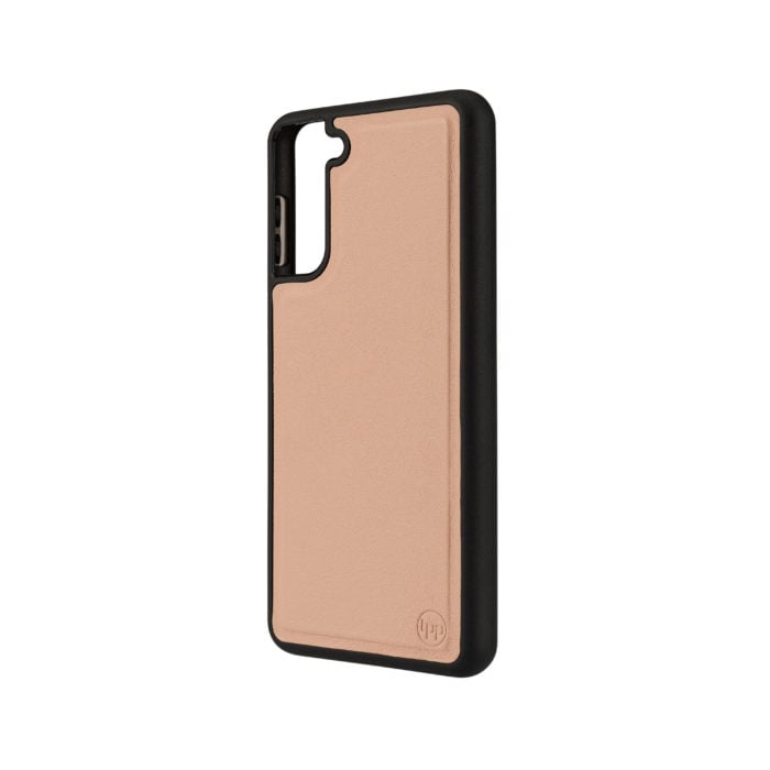 Samsung S21 Nappa Leather Case - Nude