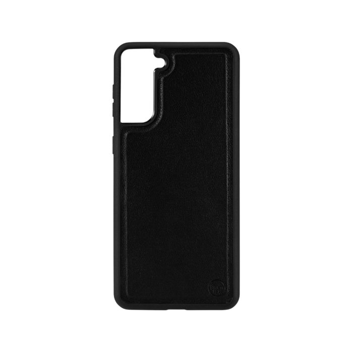 Samsung S21 Nappa Leather Case - Black