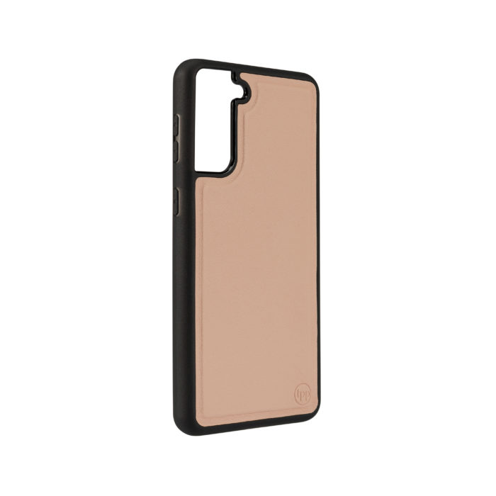 Samsung S21 Plus Nappa Leather Case - Nude