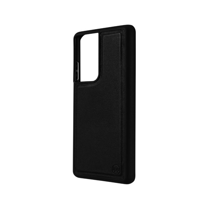 Samsung S21 Ultra Nappa Leather Case - Black