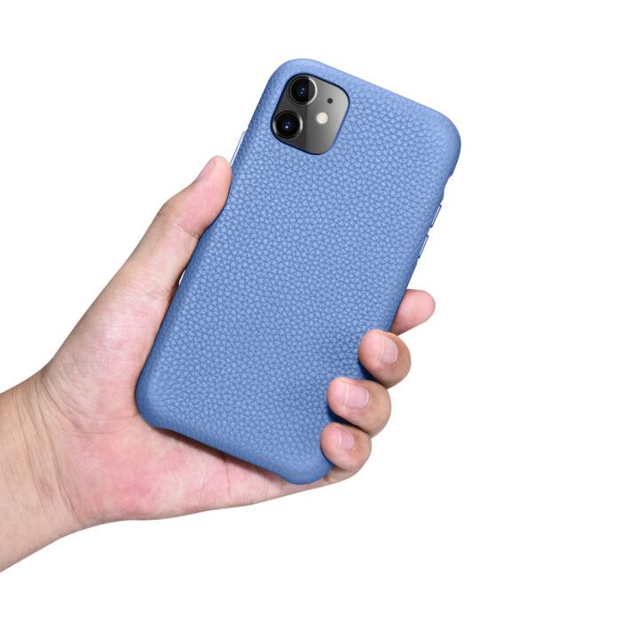 iPhone 11 Full Wrap Case - Grain Blue