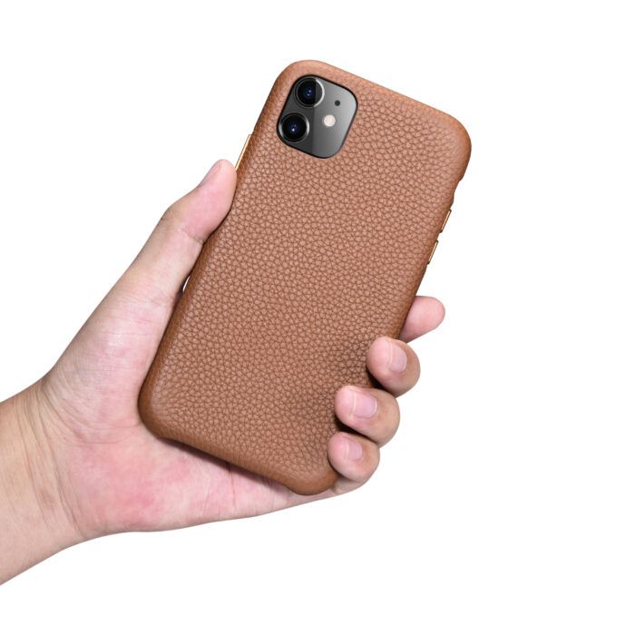 iPhone 11 Full Wrap Case - Grain Brown