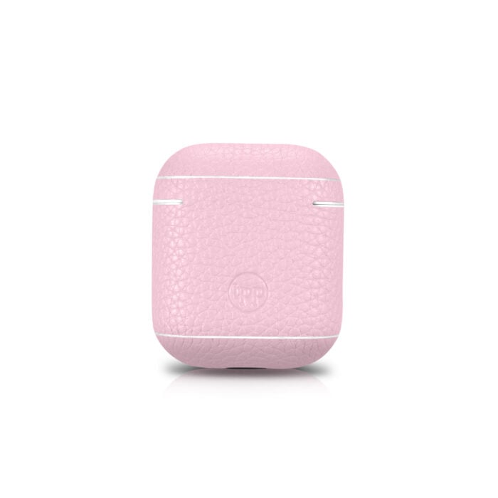 AirPods Leather Case- Grain Pink