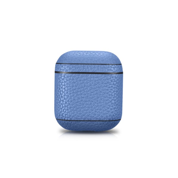 AirPods Leather Case- Grain Blue