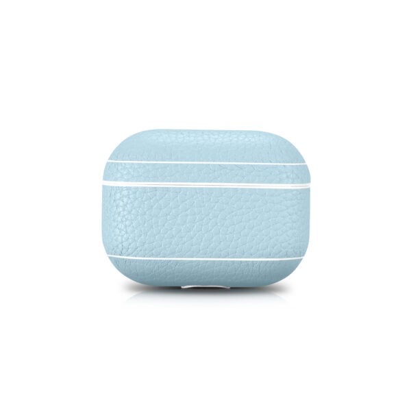 AirPods Pro Leather Case- Grain Aqua