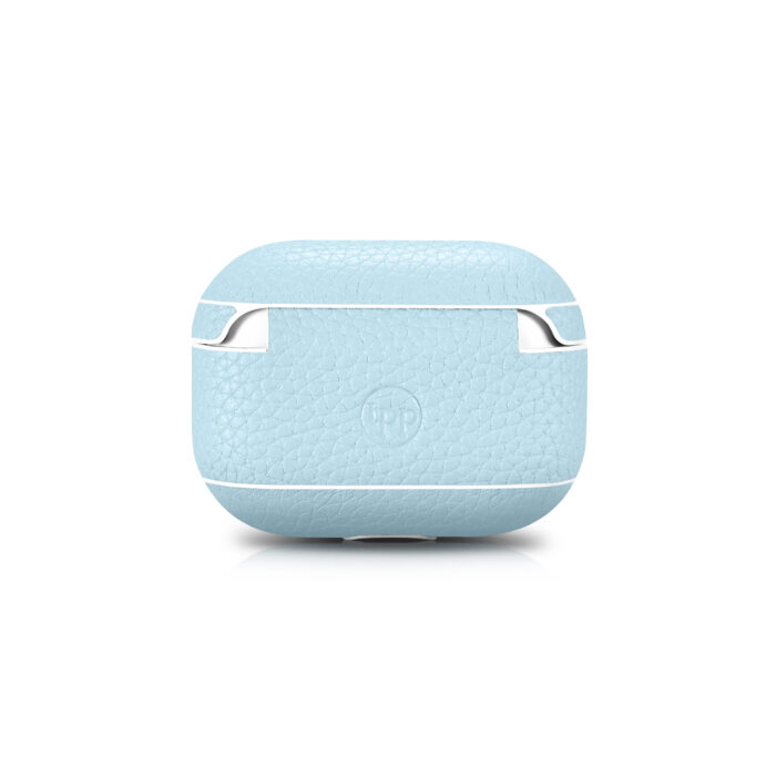 AirPods Pro Leather Case- Grain Aqua