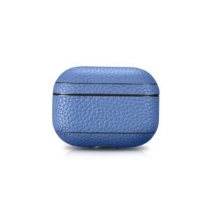 AirPods Pro Leather Case- Grain Blue