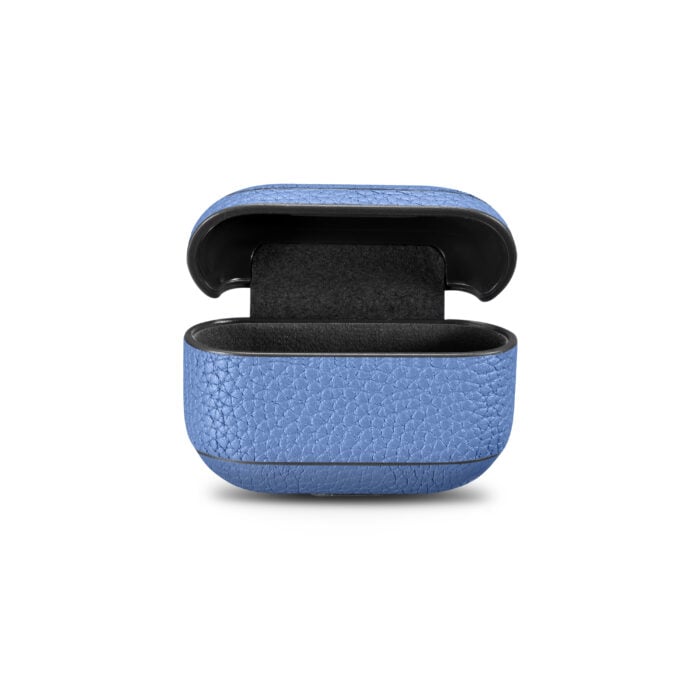 AirPods Pro Leather Case- Grain Blue