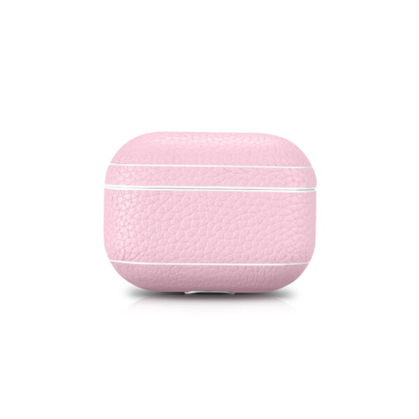 AirPods Pro Leather Case- Grain Pink