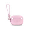AirPods Pro Leather Case with Strap- Grain Pink