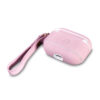 AirPods Pro Leather Case with Strap- Grain Pink