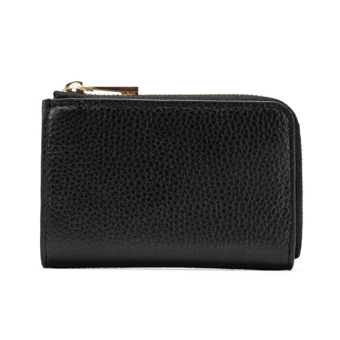 Leather Coin Purse- Black