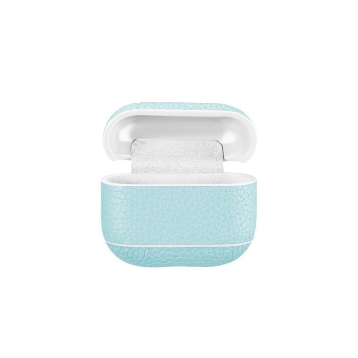 AirPods 3 (3rd Generation) Leather Case- Grain Aqua