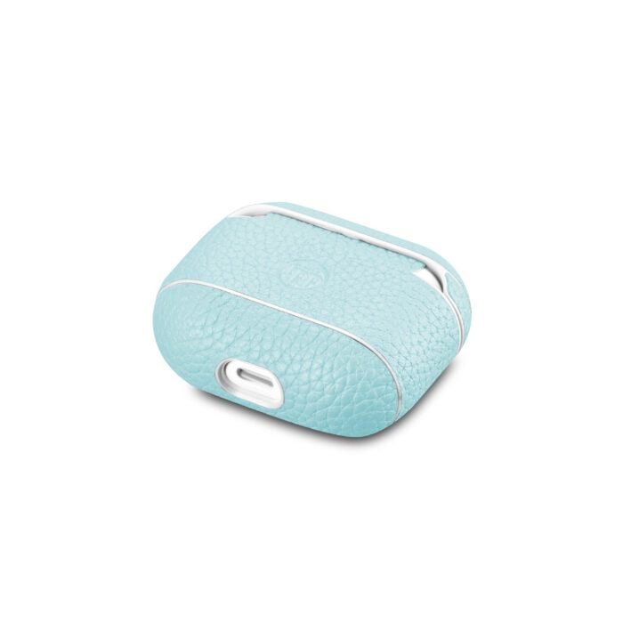 AirPods 3 (3rd Generation) Leather Case- Grain Aqua