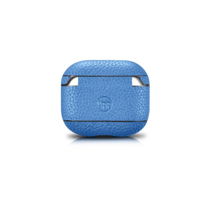 AirPods 3 (3rd Generation) Leather Case- Grain Blue