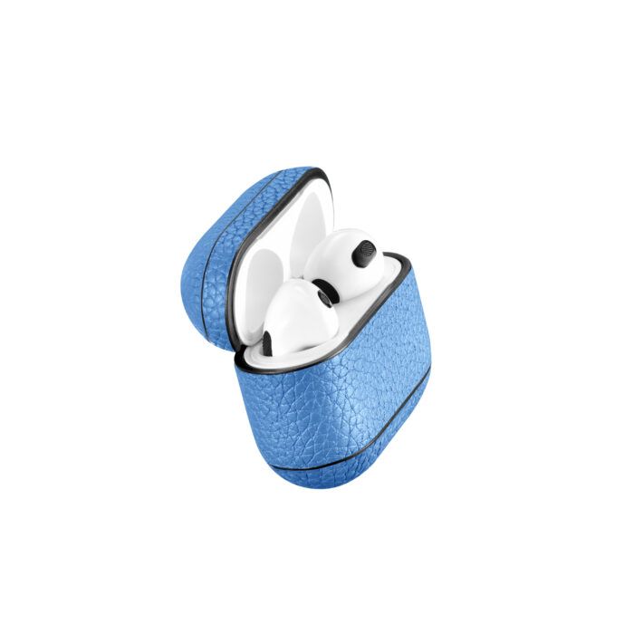 AirPods 3 (3rd Generation) Leather Case- Grain Blue