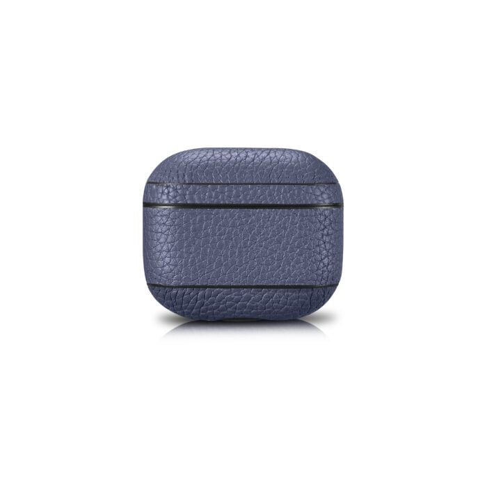 AirPods 3 (3rd Generation) Leather Case- Grain Navy Blue