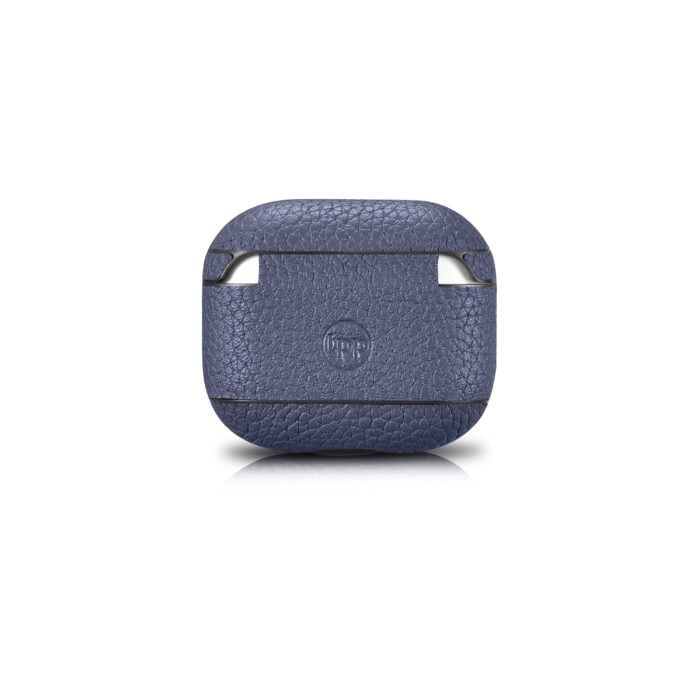 AirPods 3 (3rd Generation) Leather Case- Grain Navy Blue