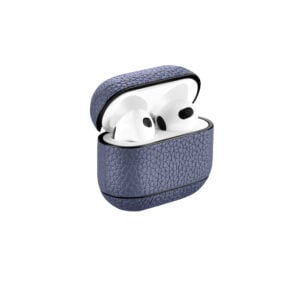 AirPods 3 (3rd Generation) Leather Case- Grain Navy Blue