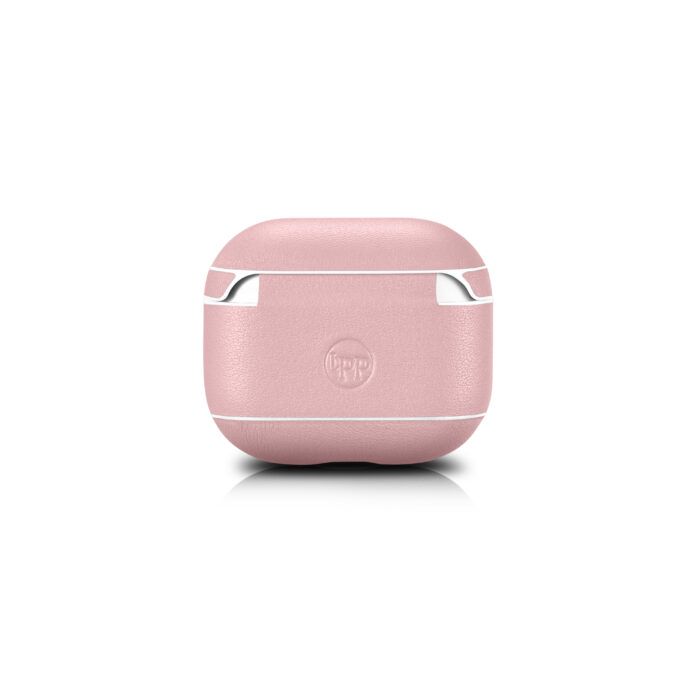 AirPods 3 (3rd Generation) Leather Case- Blush Nude