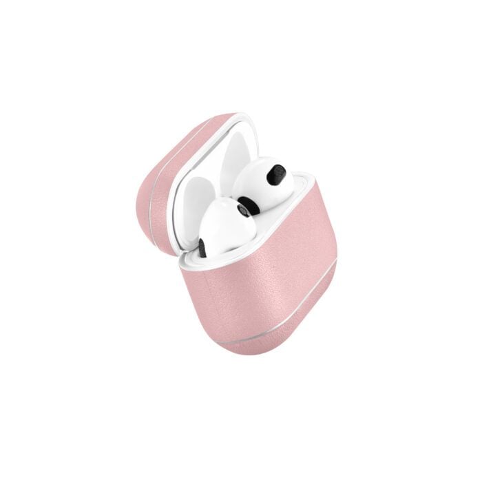 AirPods 3 (3rd Generation) Leather Case- Blush Nude