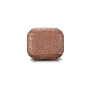 AirPods 3 (3rd Generation) Leather Case- Grain Brown