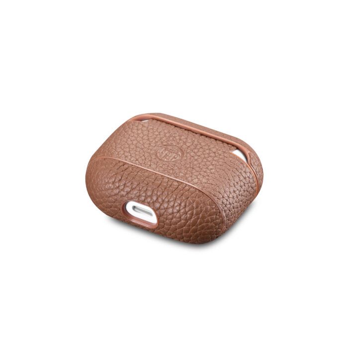 AirPods 3 (3rd Generation) Leather Case- Grain Brown