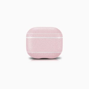 AirPods 3 (3rd Generation) Leather Case- Grain Pink