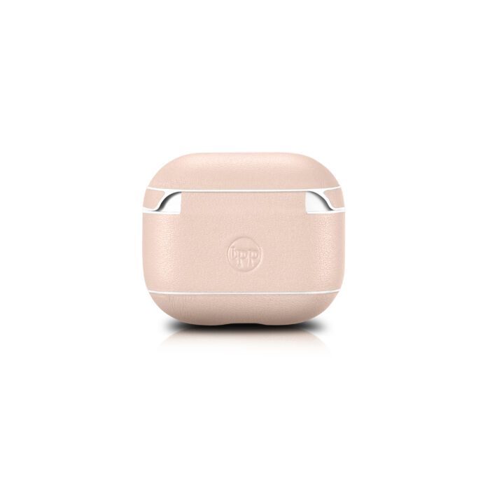 AirPods 3 (3rd Generation) Leather Case- Nude