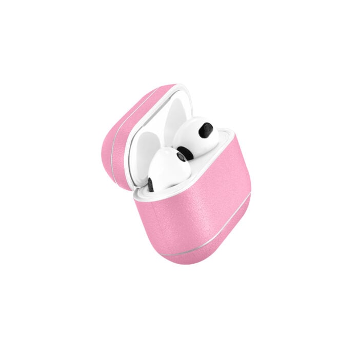 AirPods 3 (3rd Generation) Leather Case- Pink