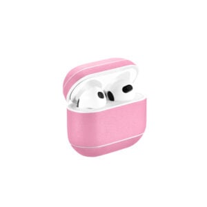 AirPods 3 (3rd Generation) Leather Case- Pink