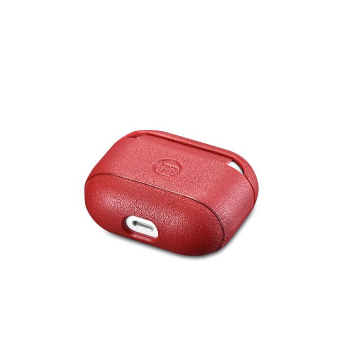 AirPods 3 (3rd Generation) Leather Case- Red