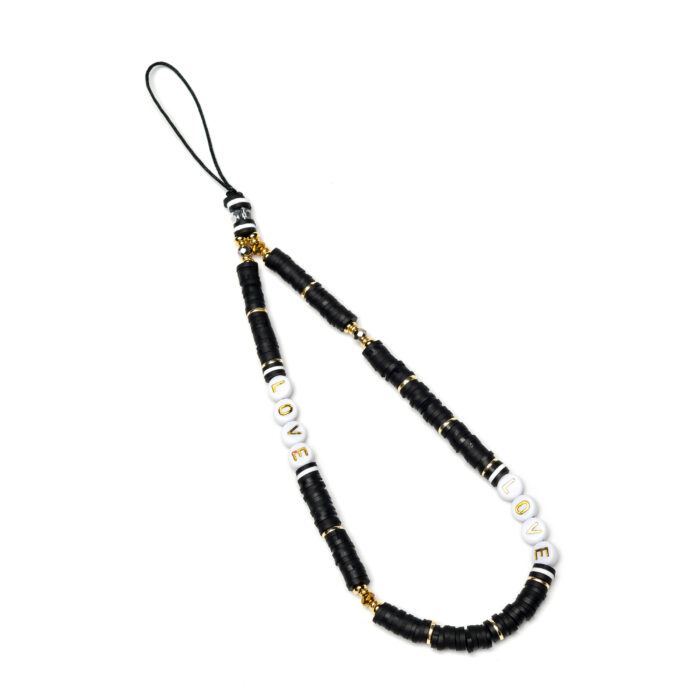 Beaded Phone Charm- Elegance