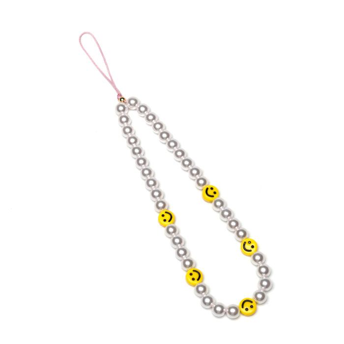 Beaded Phone Charm- La Perle Heureuse